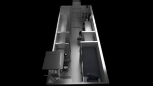 DEFCON Bunker Standard middle-underground bunker floor plan