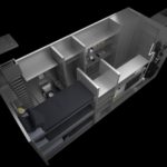 DEFCON Bunker Standard end-underground bunker floor plan