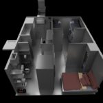 DEFCON 4 end Underground Bunker floor plan