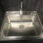 Underground Bunker Full Size Kitchen Sink, Faucet and Soap Dispenser