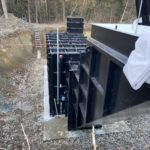 Underground Bunker Installation of Concrete Pad